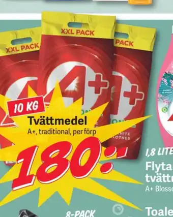 DollarStore A+ Tvättmedel pulver erbjuda