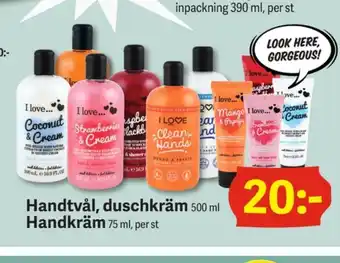 I Love Duschtvål