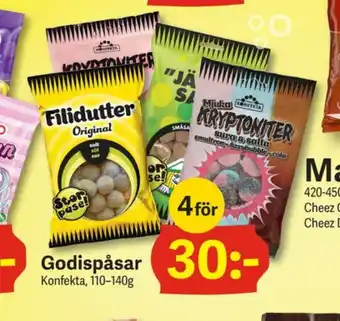DollarStore Konfekta Godispåsar erbjuda