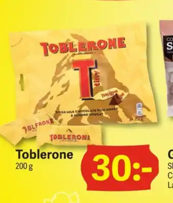 DollarStore Toblerone Choklad erbjuda