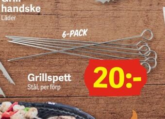DollarStore Grillspett erbjuda