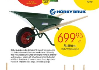 EKO Hörby Bruk Skottkärra erbjuda