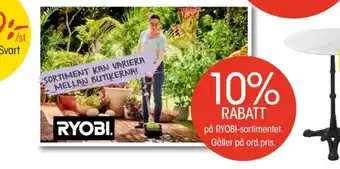 EKO Ryobi Procent erbjuda