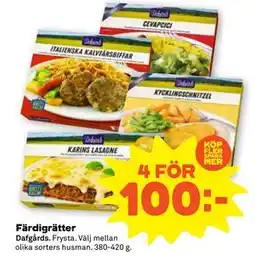 Stora Coop Färdigrätter, SEK 100 erbjuda