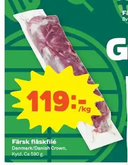 Stora Coop Färsk fläskfilé, SEK 119 erbjuda
