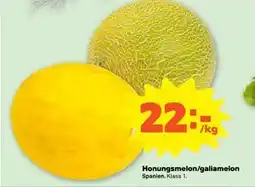 Stora Coop Honungsmelon/galiamelon, SEK 22 erbjuda