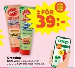 Stora Coop Dressing, SEK 39 erbjuda