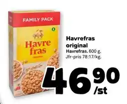 Stora Coop Havrefras original, SEK 46 erbjuda