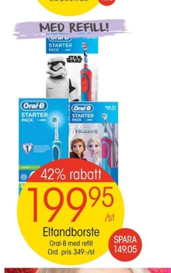 EKO Braun Oral-B Eltandborste erbjuda