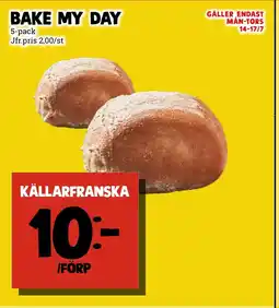 MatArket BAKE MY DAY erbjuda