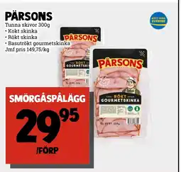MatArket PÄRSONS erbjuda