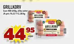 MatArket GRILLKORV erbjuda