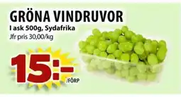 Matvärlden Tensta GRÖNA VINDRUVOR erbjuda