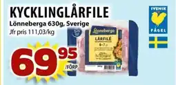 Matvärlden Tensta KYCKLINGLÅRFILE erbjuda