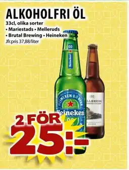 Matvärlden Tensta ALKOHOLFRI ÖL erbjuda