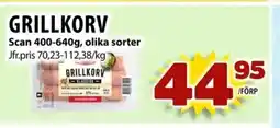 Matvärlden Tensta GRILLKORV erbjuda