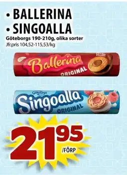 • BALLERINA SINGOALLA