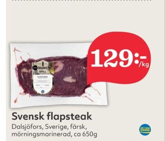 Hemköp Dalsjöfors Flapstek erbjuda