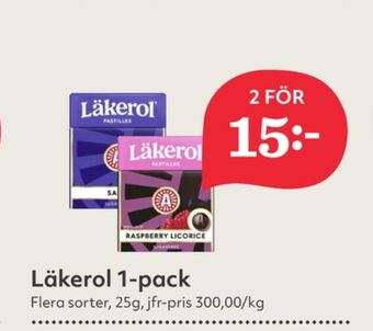 Hemköp Läkerol Halstabletter erbjuda