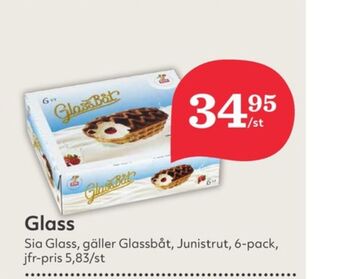 Hemköp Sia Glasstrutar erbjuda