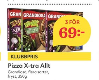 Hemköp X-tra Allt Pizza erbjuda