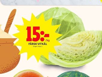 ICA Kvantum Vitkål erbjuda
