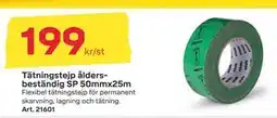 Byggmax Tätningstejp ålders beständig SP 50mmx25m, SEK 199 erbjuda