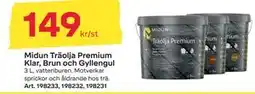 Byggmax Midun Träolja Premium Klar, Brun och Gyllengul, SEK 149 erbjuda