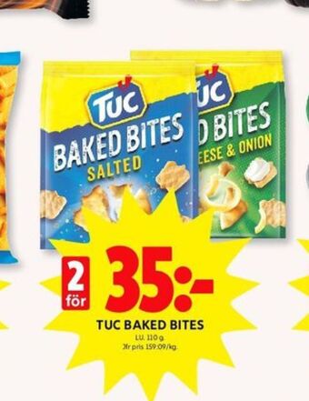 ICA Kvantum Tuc Kex erbjuda