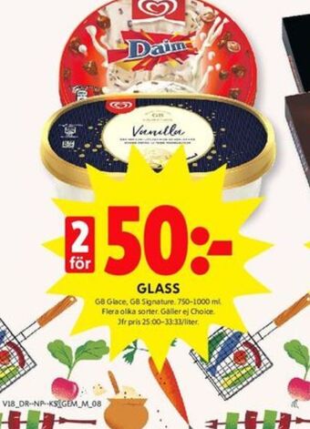 ICA Kvantum GB Signature Glass erbjuda