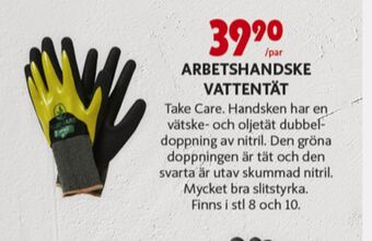 ICA Maxi Take Care Arbetshandskar erbjuda