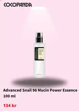 Cocopanda Advanced Snail 96 Mucin Power Essence erbjuda