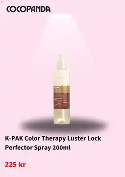 Cocopanda K-PAK Color Therapy Luster Lock erbjuda