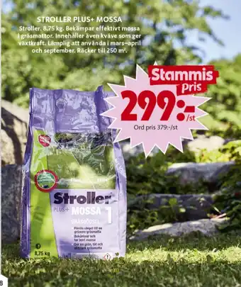 ICA Maxi Stroller Mossbekämpning erbjuda