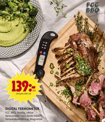 ICA Maxi FCC BBQ Stektermometer erbjuda