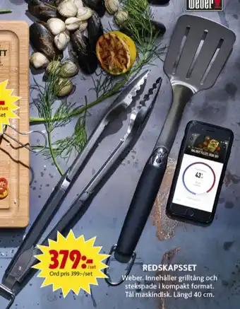 ICA Maxi Weber Grillredskap erbjuda