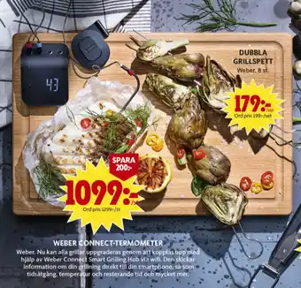 ICA Maxi Weber Grillspett erbjuda