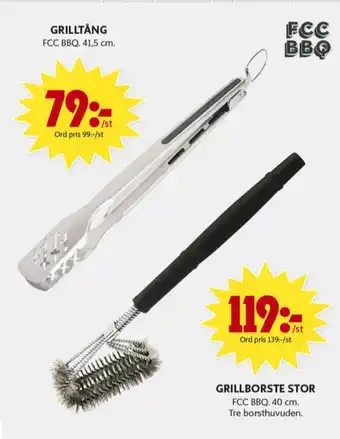 ICA Maxi FCC BBQ Grillborste erbjuda
