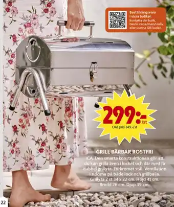 ICA Maxi ICA Cook & Eat Grill erbjuda