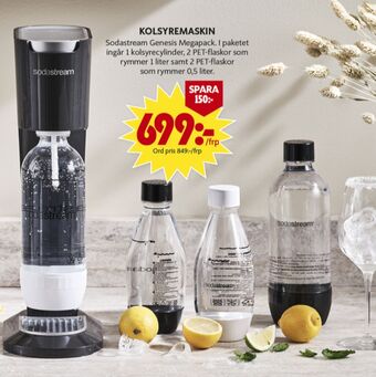 ICA Maxi Sodastream Kolsyremaskin erbjuda