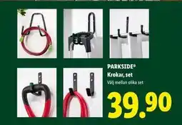 Lidl PARKSIDE Krokar, set, SEK 39.9 erbjuda