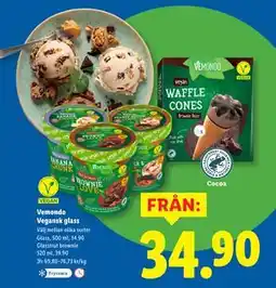 Lidl Vemondo Vegansk glass erbjuda