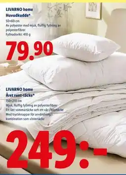Lidl LIVARNO home Året runt-täcke, SEK 249 erbjuda