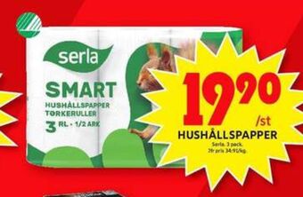 ICA Maxi Smart Hushållspapper erbjuda