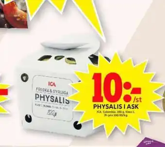ICA Maxi ICA Physalis erbjuda