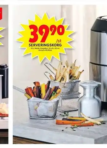 ICA Maxi ICA Cook & Eat Pommes frites korg erbjuda