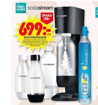 ICA Maxi Sodastream Kolsyremaskin erbjuda