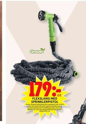 ICA Maxi Grouw Vattenslang erbjuda