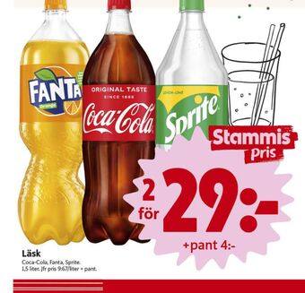 ICA Nära Coca Cola Läskedryck erbjuda