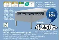 JYSK MJELLA GB10 resårbotten HR grå-27, SEK 4250 erbjuda
